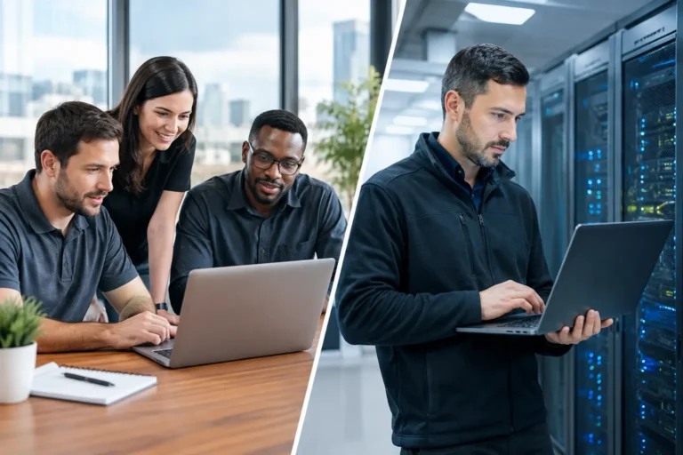 Local Versus National IT Providers Compared